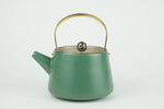 Sea Green Ceramic Tea Pot